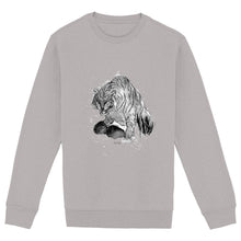Charger l'image dans la galerie, Sweat S&amp;L Bulky Tiger - Unisex - Conton BIO
