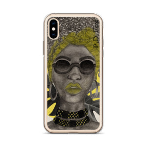 Coque iPhone Madame Tropical