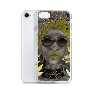 Coque iPhone Madame Tropical