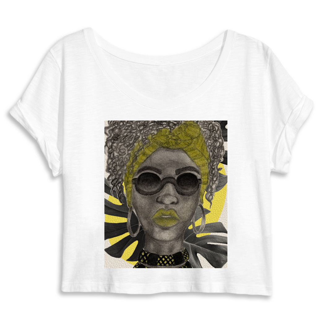 Crop Top Madame Tropical - Coton Peigné BIO