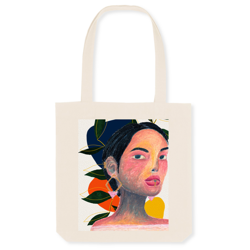 Totebag Madame Scientist - Coton BIO