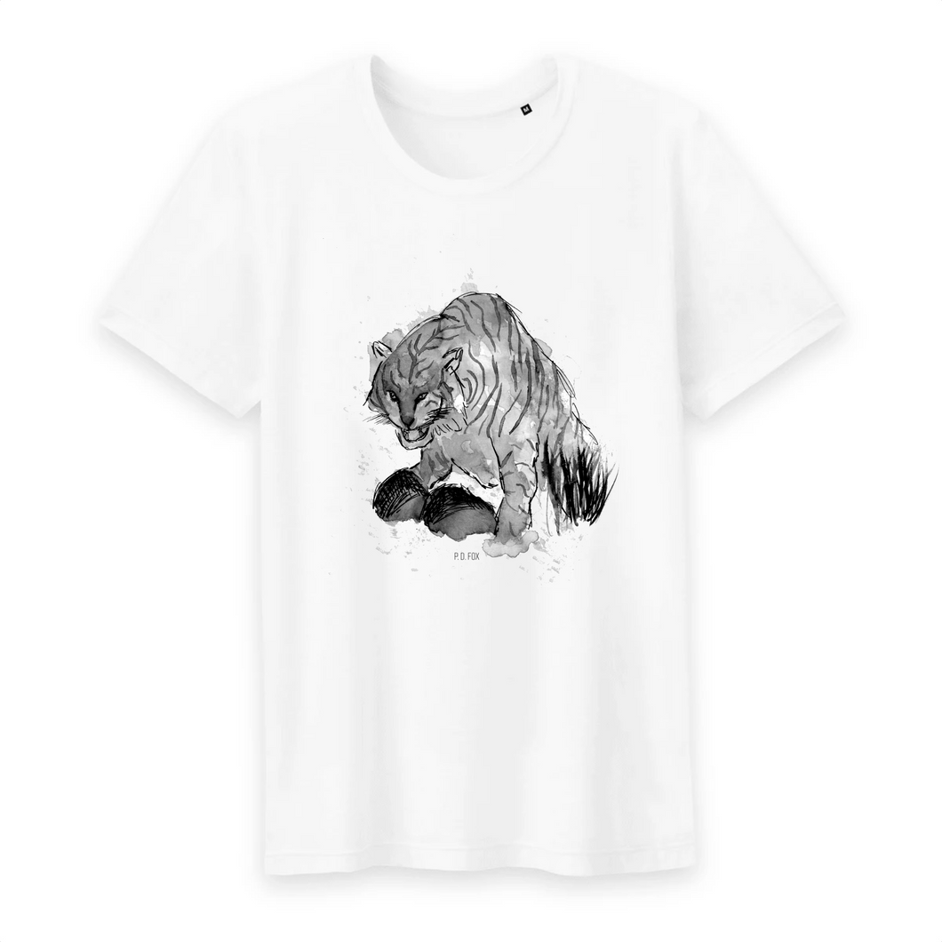 T-Shirt S&L INK Tiger - Conton BIO