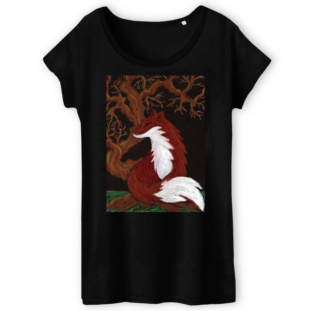 T-Shirt Fox in the woods